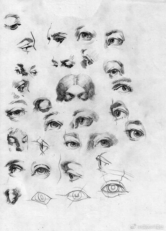 古风眼睛100种画法动漫,100种眼睛的画法大全