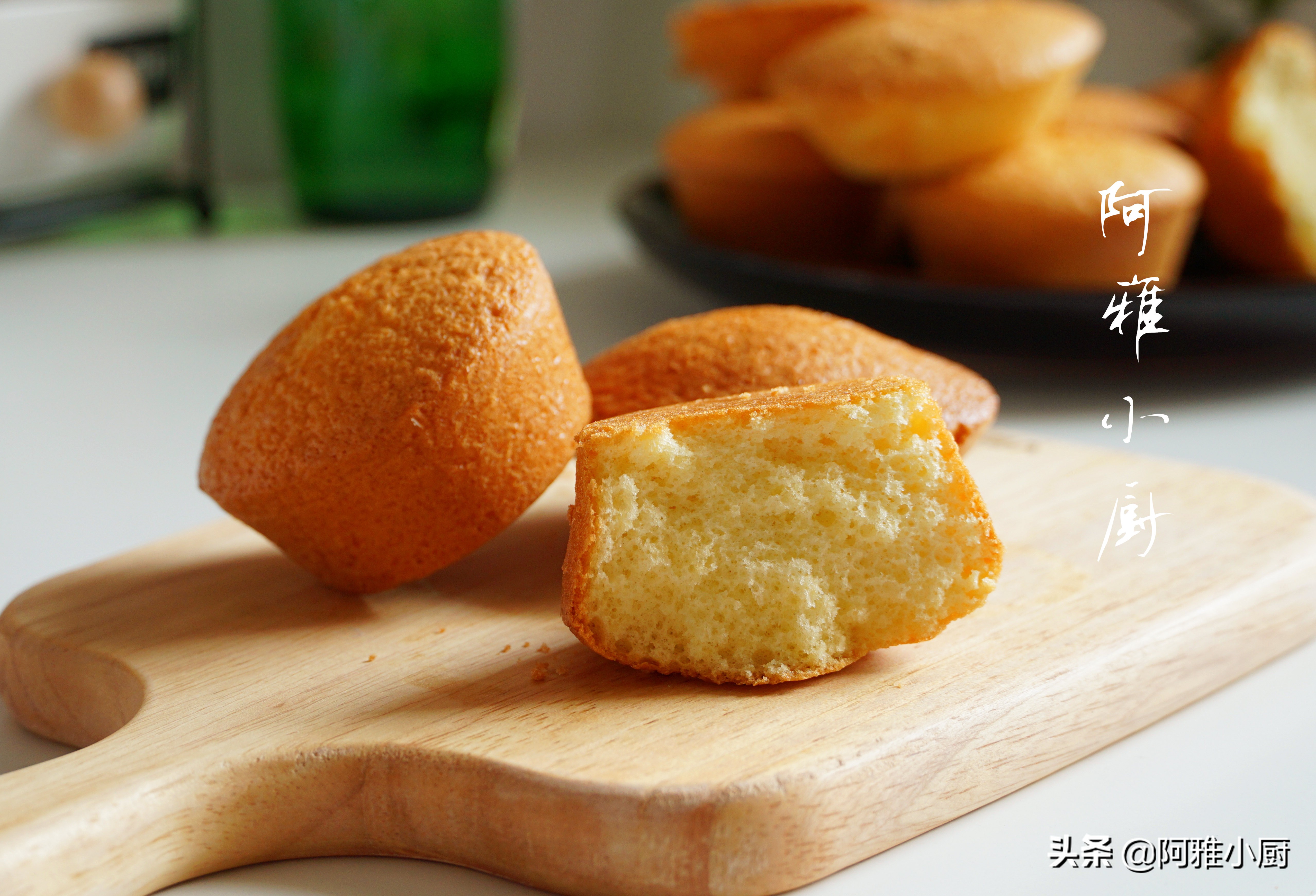 4个鸡蛋1碗面粉做松软可口蛋糕,普通面粉做老式鸡蛋糕的方法