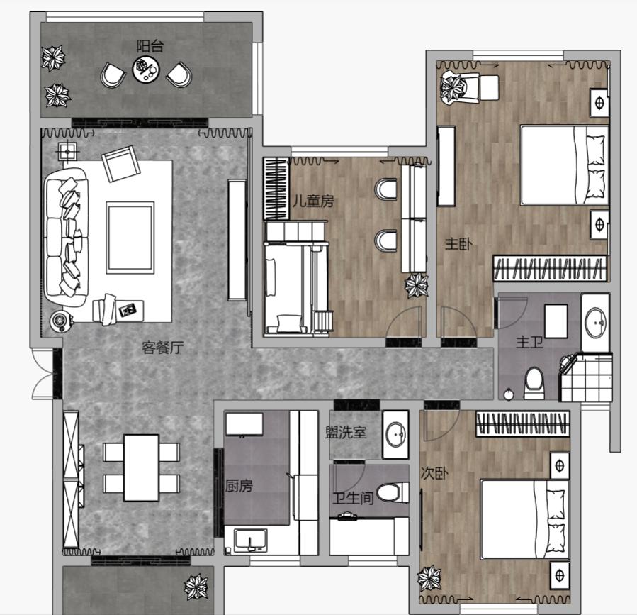 爱尚家装饰装修服务流程,爱尚家装饰设计效果图