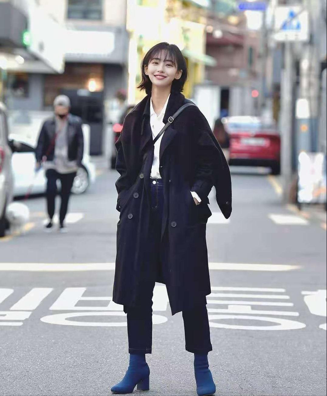 今年韩国女生流行穿搭,讲真的穿搭