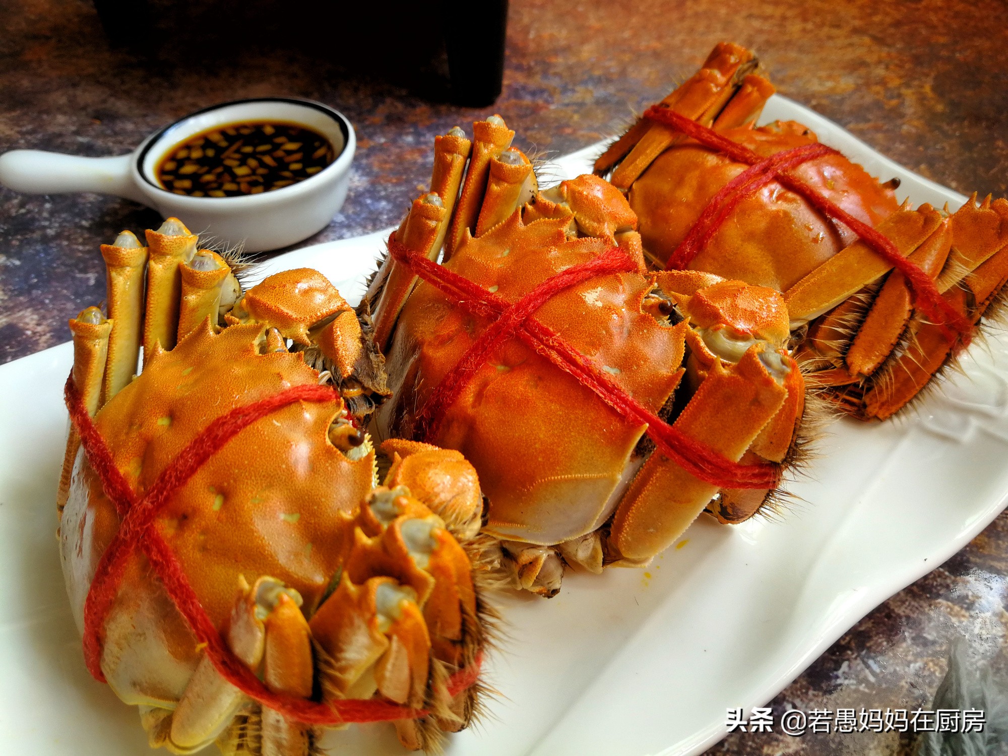 清蒸螃蟹的正确方法和吃法,清蒸螃蟹蟹块的正确方法