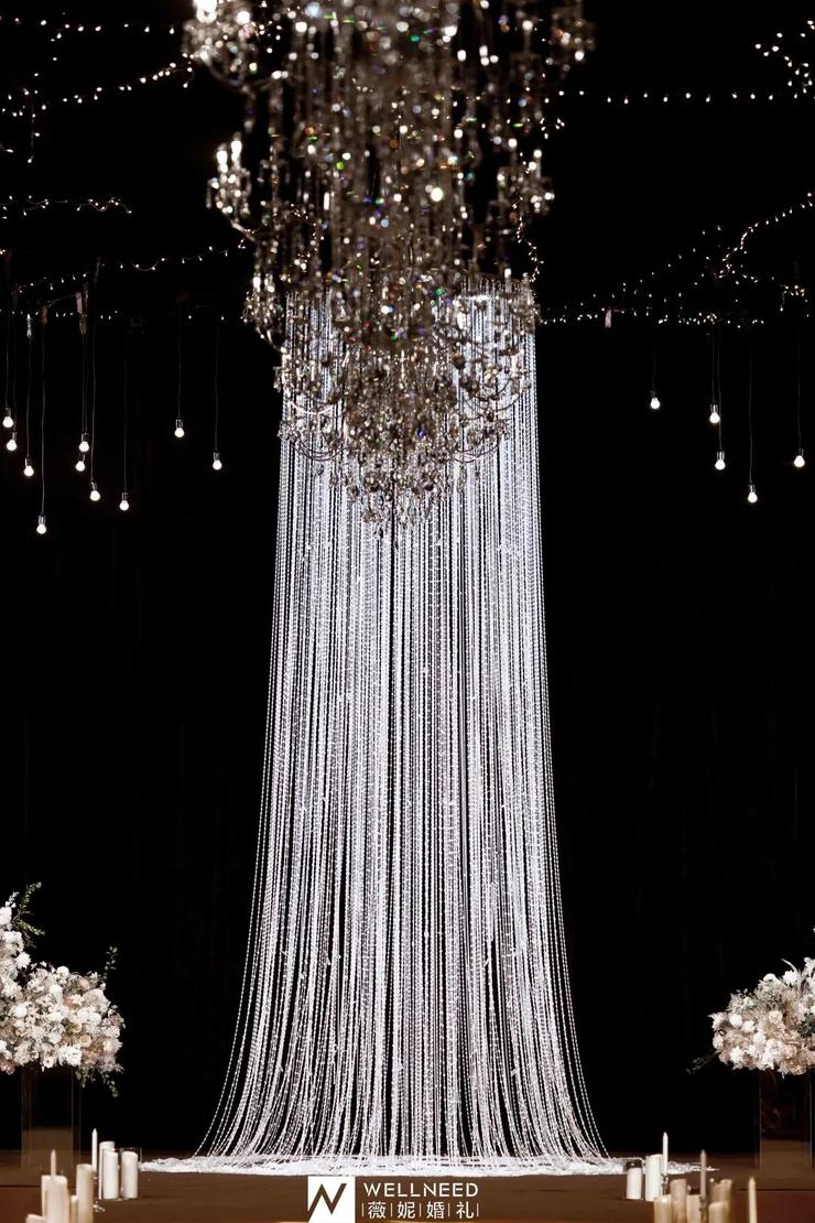 一场神秘浪漫的星空婚礼主题,一场蓝色的梦幻星空主题婚礼