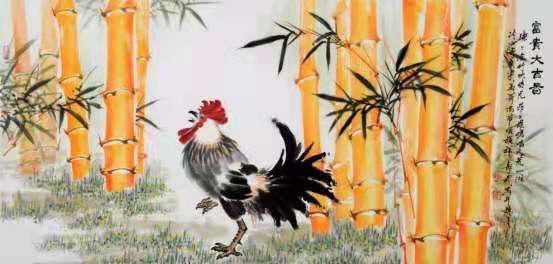 金竹画名家,柴寿武金竹国画技法