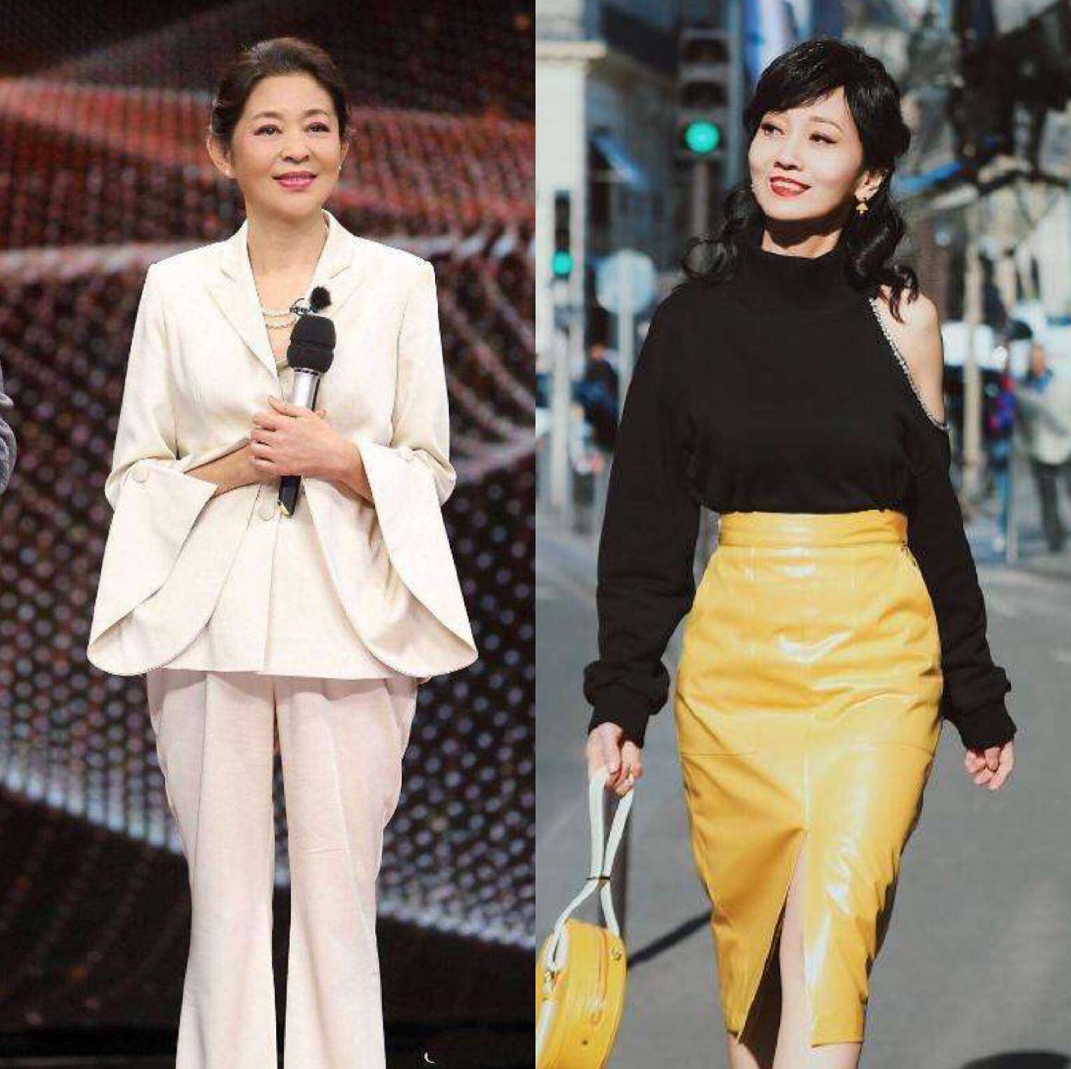 倪萍赵雅芝,倪萍赵雅芝60岁状态依旧优雅