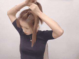 不需要头发的简单扎法,别总是扎马尾这5款编发美到极致