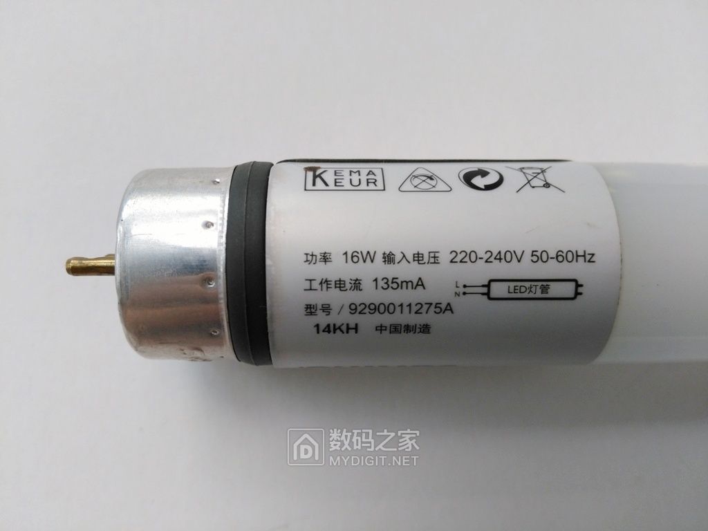 飞利浦led灯管接线图,飞利浦LED灯管18w构造图