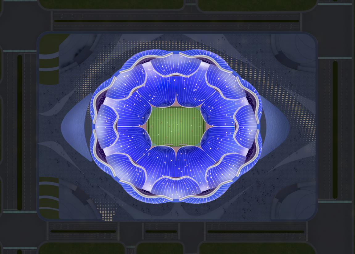 如梦似幻的美景灯光秀,如梦似幻国庆灯光秀