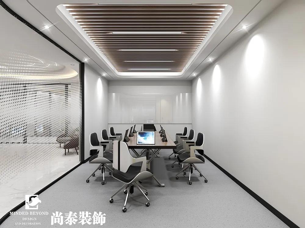 1200㎡办公设计|当科技充满亲和力,会带来怎样的视觉冲击?