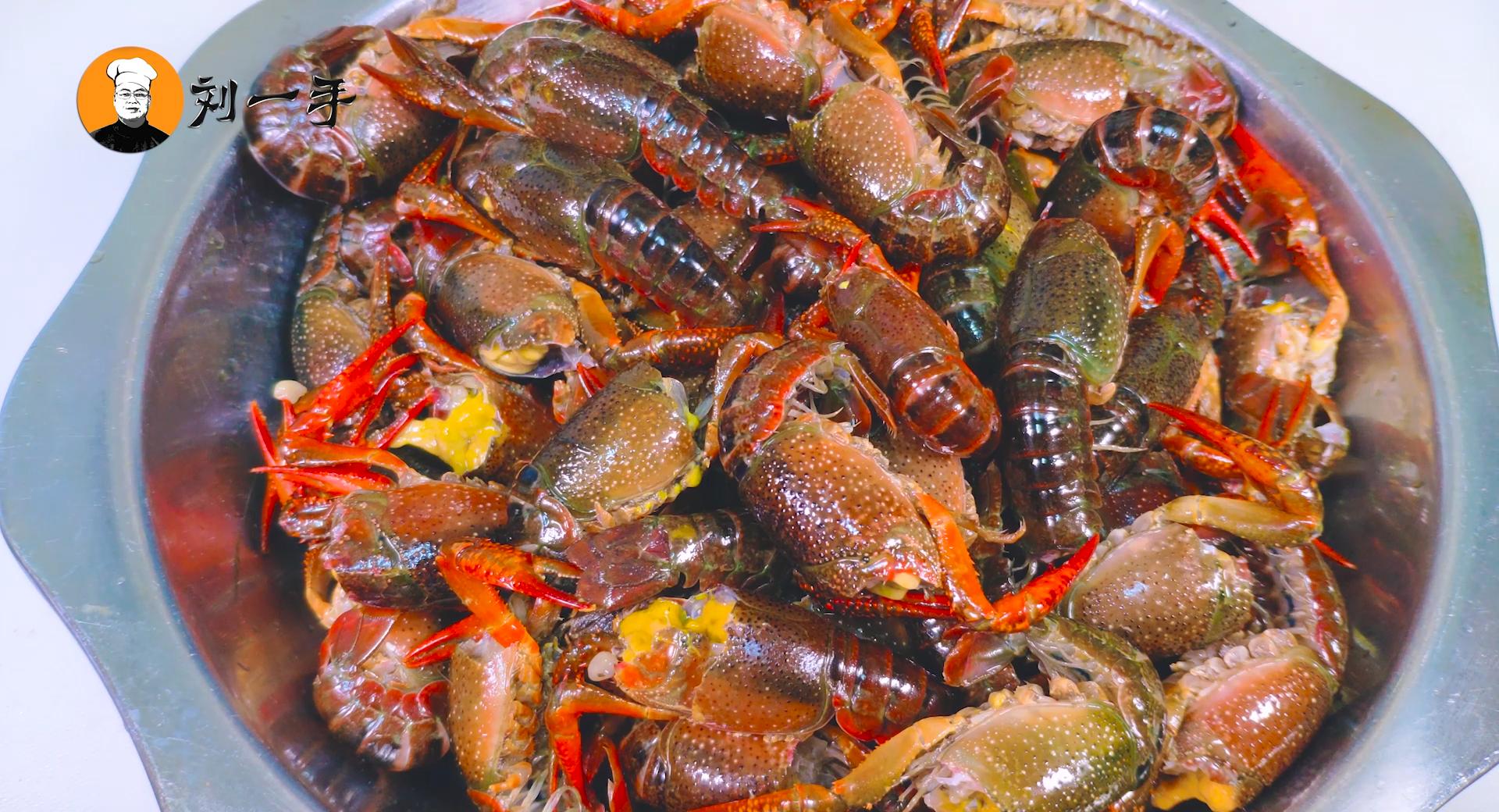 小龙虾做法刘大厨,超级美味的咸蛋黄小龙虾
