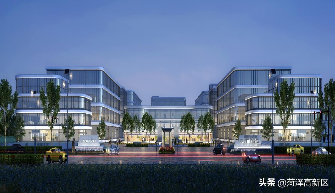 现场观摩见证菏泽高新区的勃勃生机