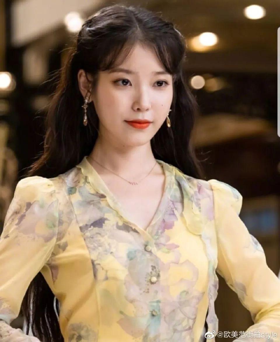 口红特效嘟嘴拍同款iu,画iu同款妆