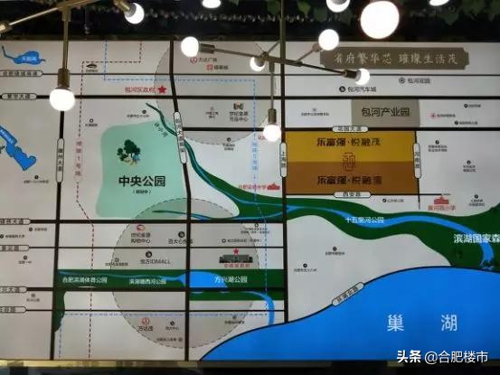 合肥中央公园拆迁小区,合肥中央公园核心地段