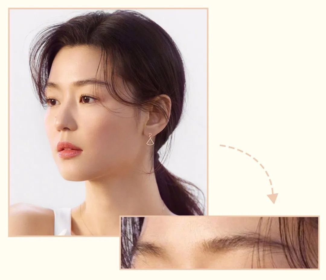 景甜改眉毛的视频,景甜的柳叶眉适合什么脸型