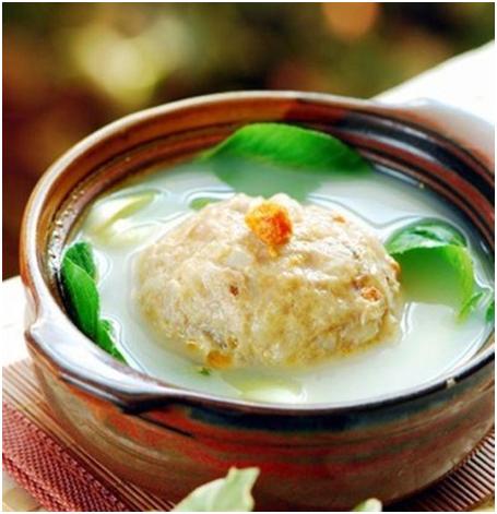 蟹粉狮子头制作方法,蟹粉狮子头淮扬菜