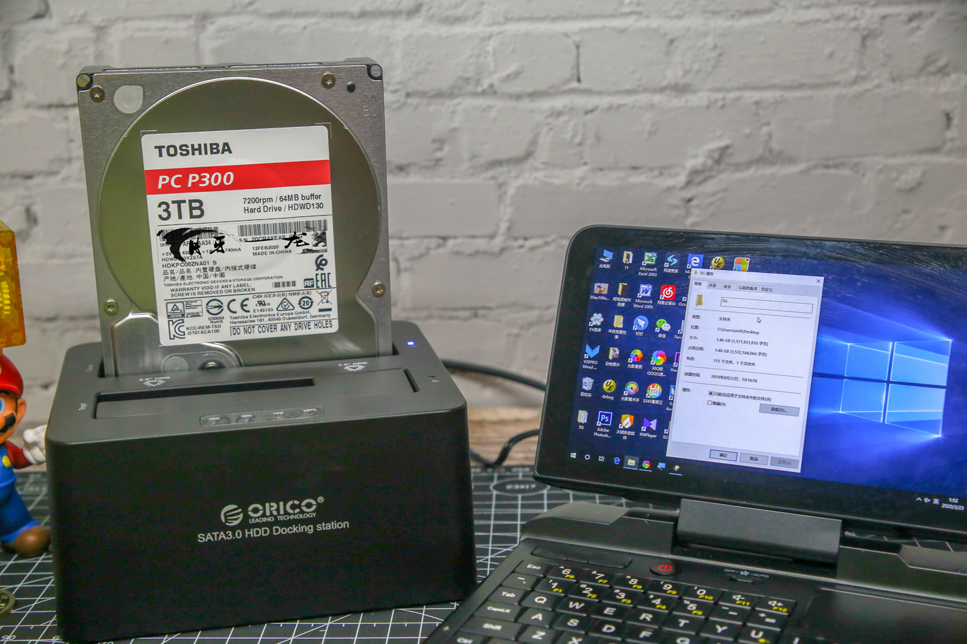 东芝p300机械硬盘插电脑没有显示,东芝p300机械硬盘1t值不值得买
