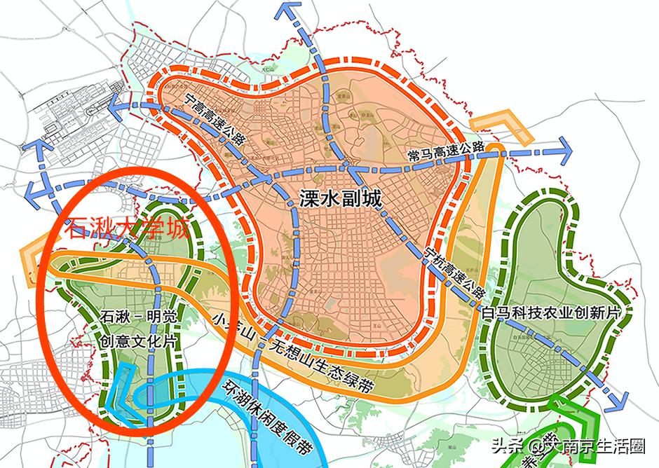 南京溧水区有大学城吗,溧水第三条地铁南京地铁十号线