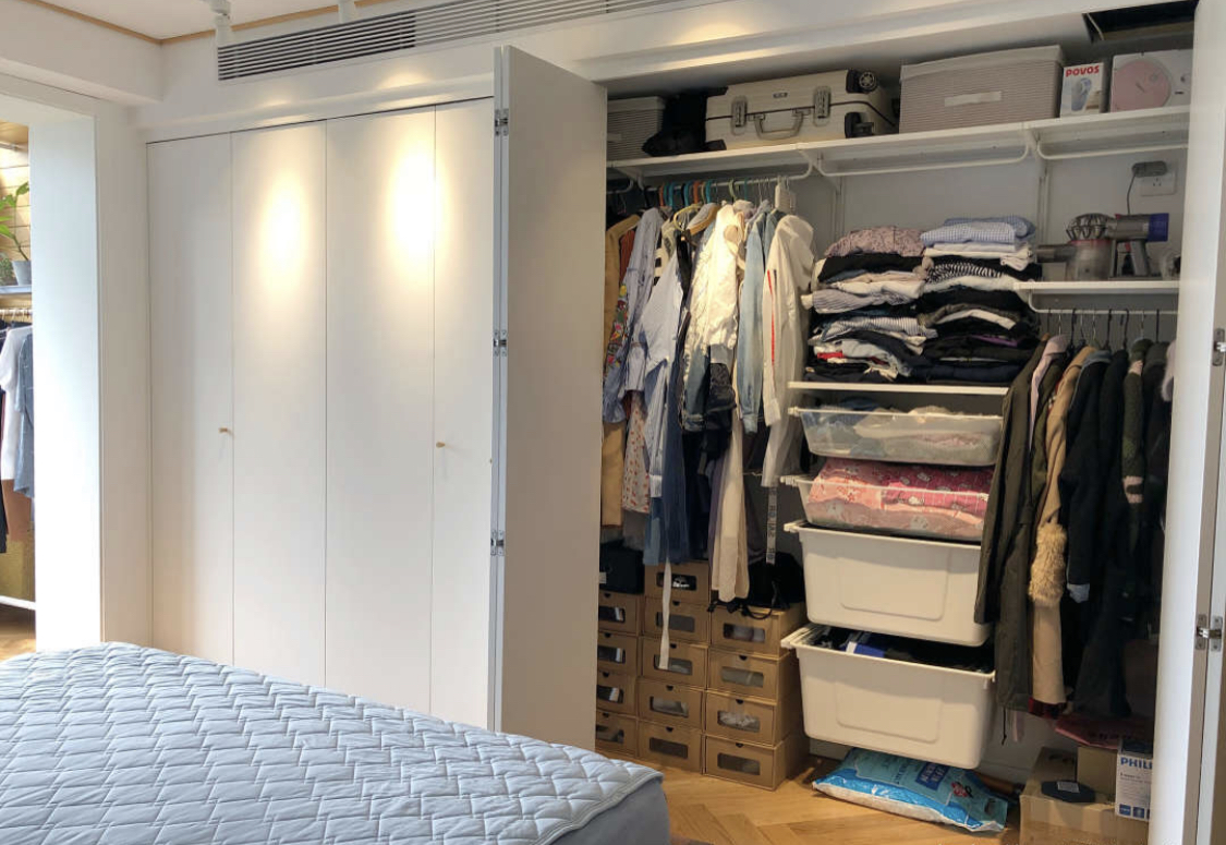 布衣柜收纳教程,一步到位衣柜收纳法
