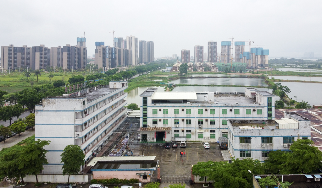 东莞石排风景航拍,东莞石排镇航拍