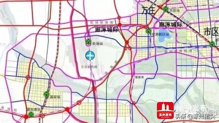 廊涿城际铁路涿州有几站,涿州关于廊涿城际铁路的消息