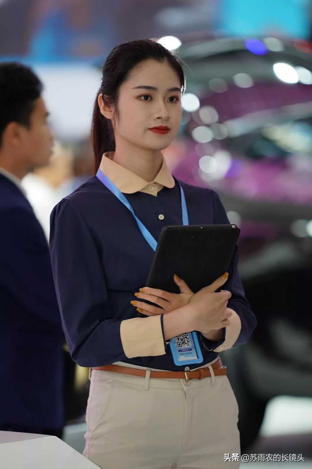 广州车展前台视频,广州车展现代展台前台