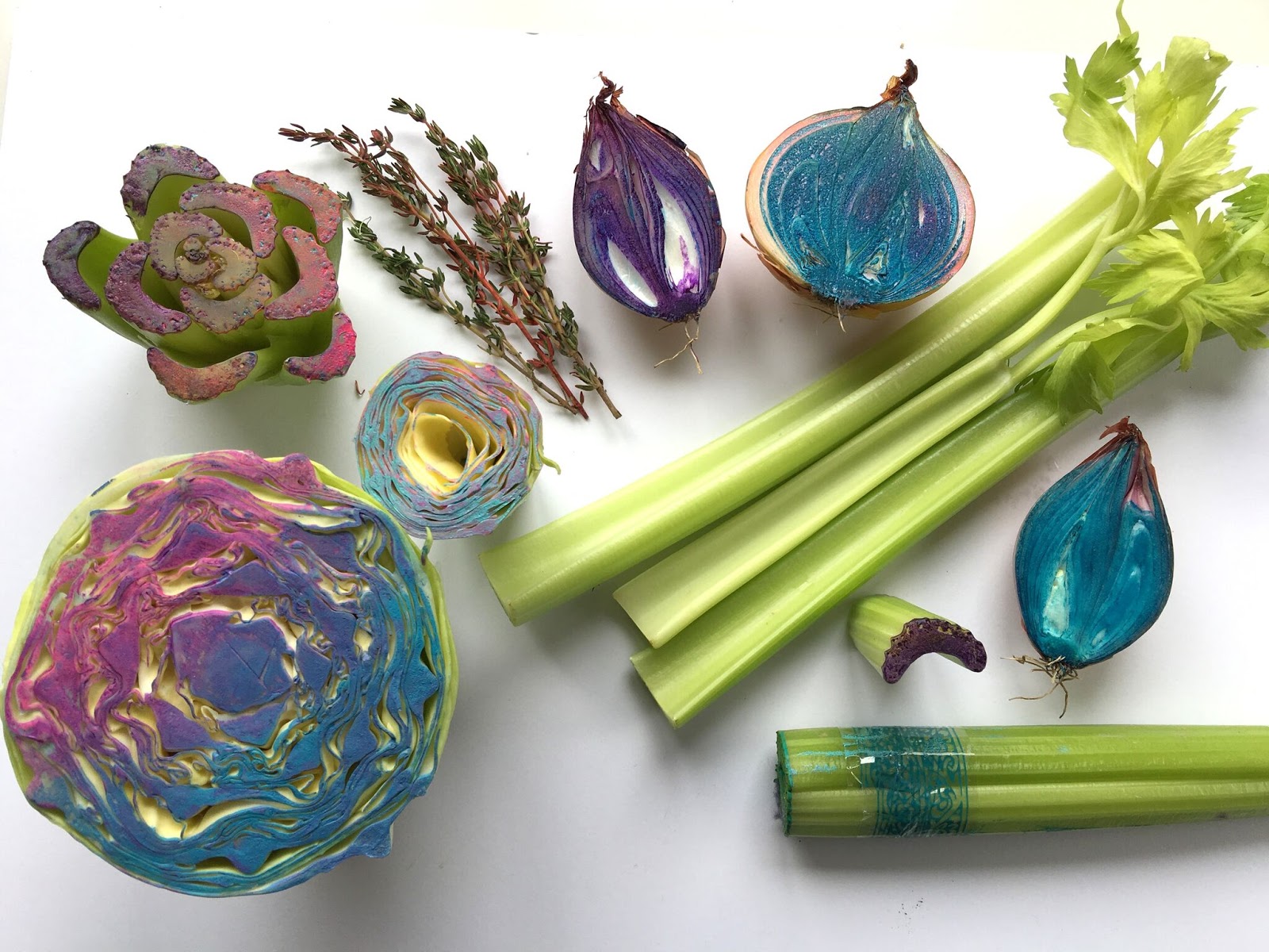 儿童画蔬菜简单又漂亮,好玩的蔬菜儿童画