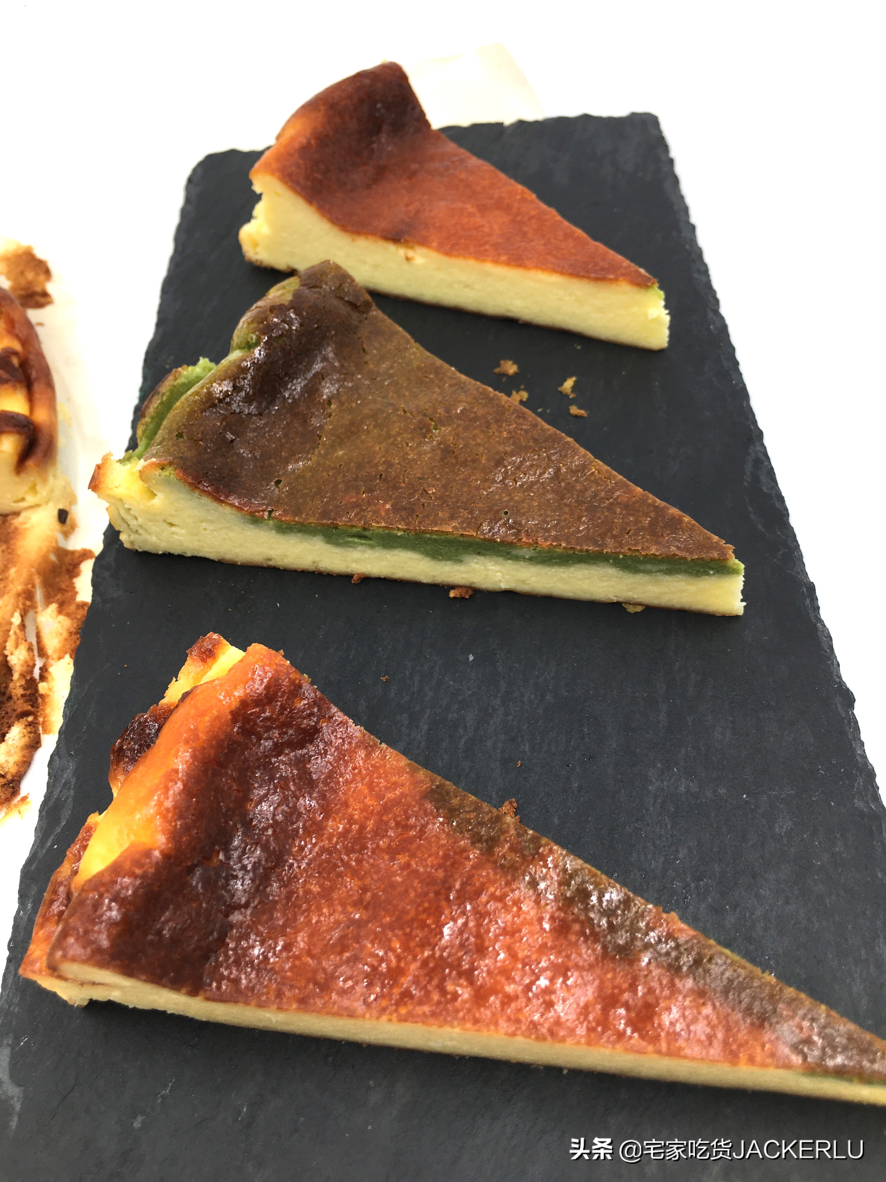 巴斯克芝士蛋糕和半熟芝士,巴斯克芝士蛋糕和纽约芝士