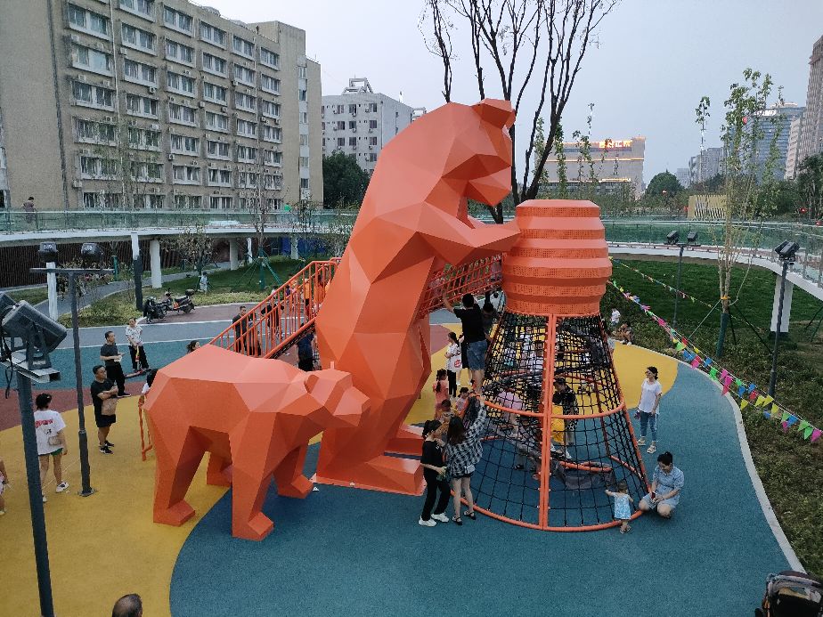 西安市的繁华地方小寨,西安小寨公园有哪些