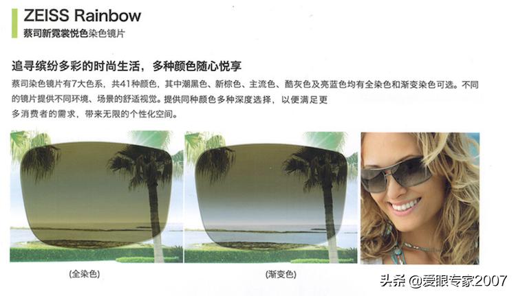 蔡司防蓝光单光镜片,蔡司1.5近视眼镜加防蓝光变色镜片