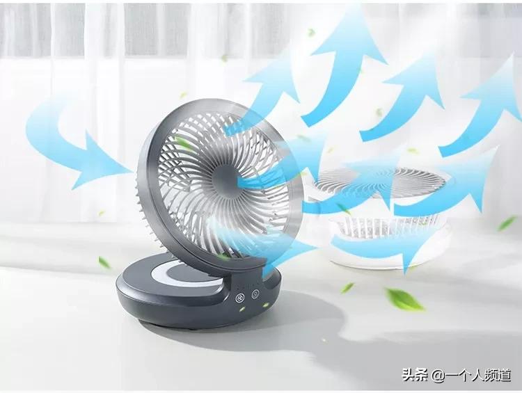 轻薄可壁挂一年四季都可用颜值超高悬浮循环空气扇