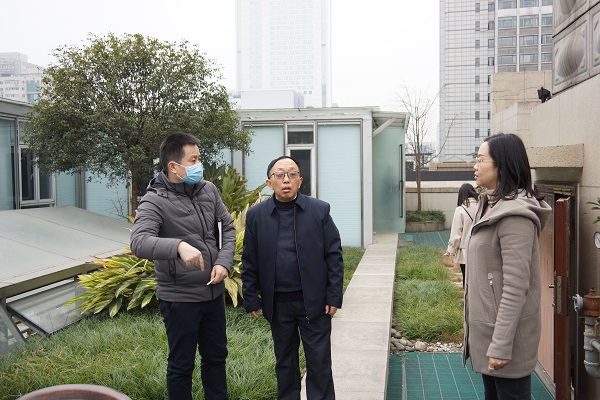 成都市体育局副局长陈志带队考核成都棋院2020年目标完成情况