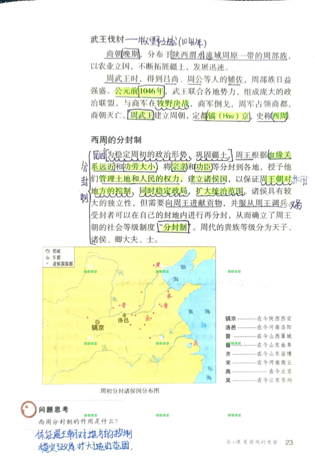 七年级上册历史网课夏商周的更替,七年级历史夏商周的更替课文笔记