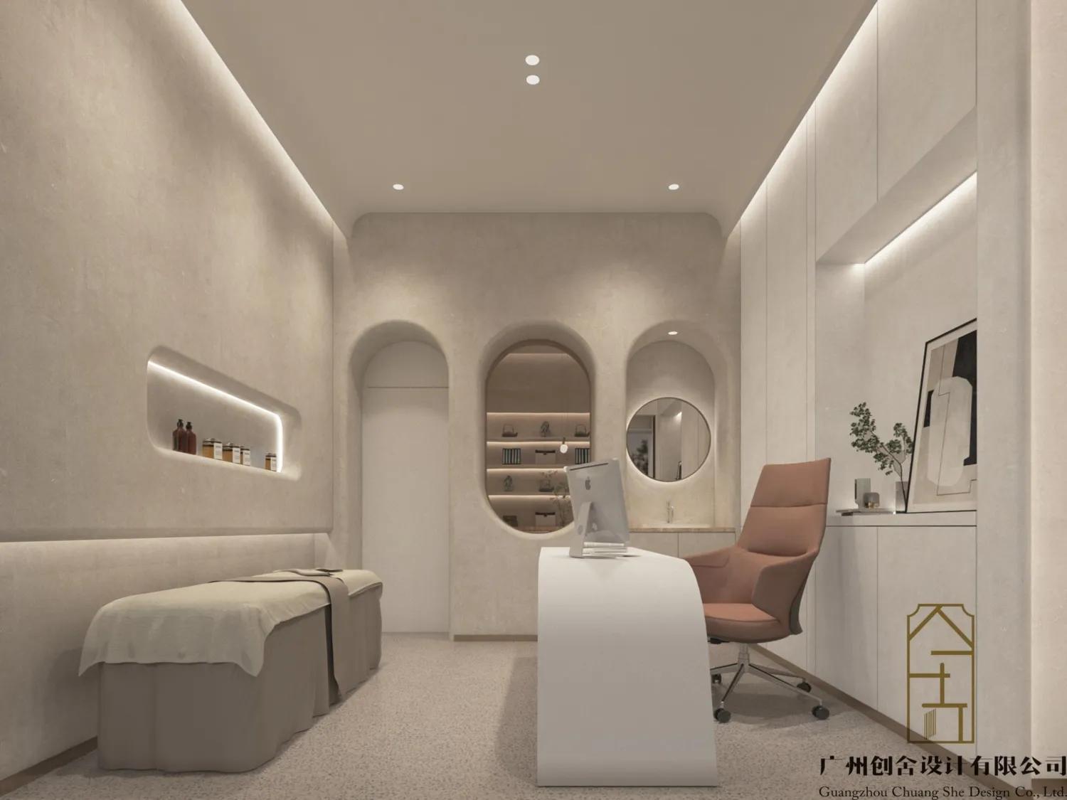 仙格丽｜诧寂与轻奢碰撞的美容院设计