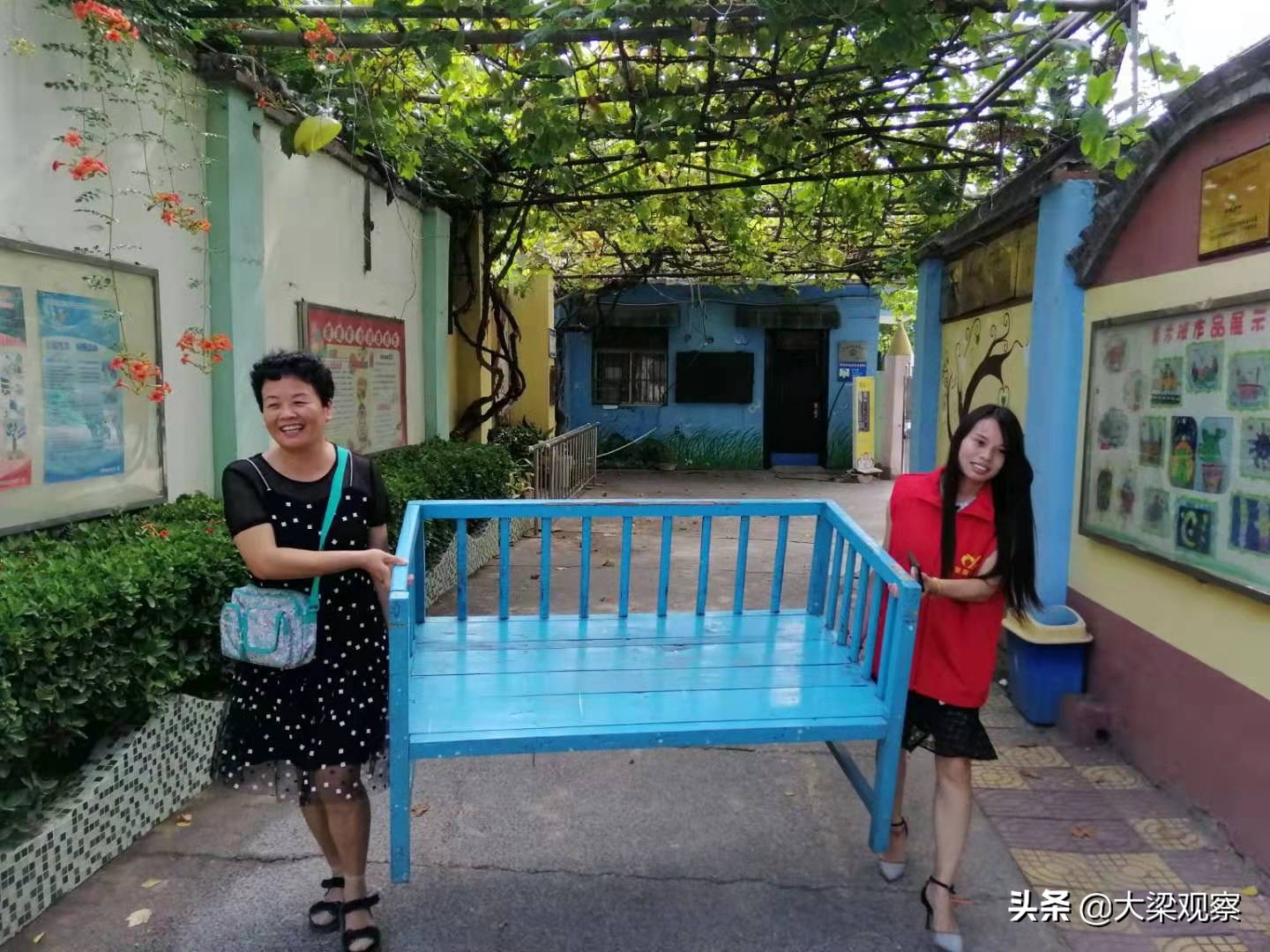 开封市爱源公益“牵线搭桥”幼儿床送给乡村幼儿园