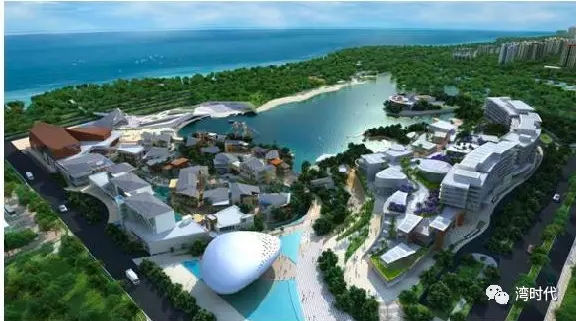 红星海世界观郡墅二号,小窑湾依山海国际社区打造