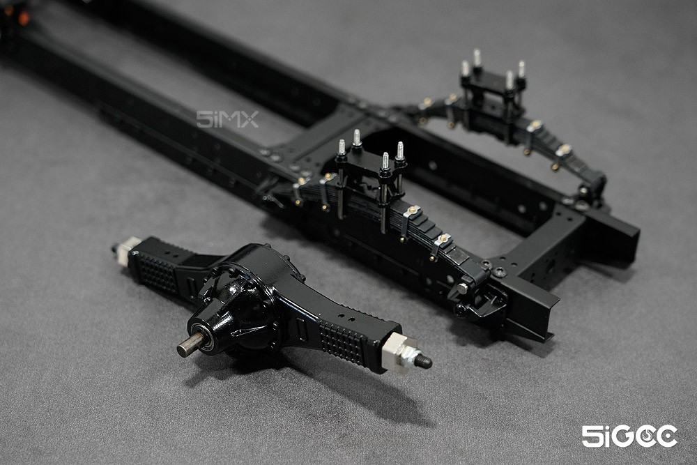 组装f2000拖头,组装f2000卡车模型