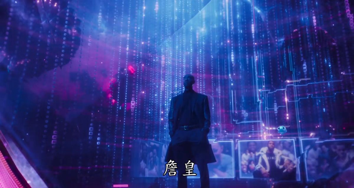 老詹新片,詹皇与兔八哥打篮球