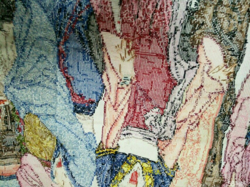 纯手工十字绣红楼梦群芳图价格,红楼梦琴棋书画十字绣成品价格