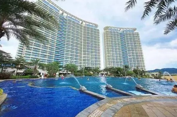 惠州融创海湾半岛家庭公寓房装修,惠州融创海湾半岛顶楼3层复式