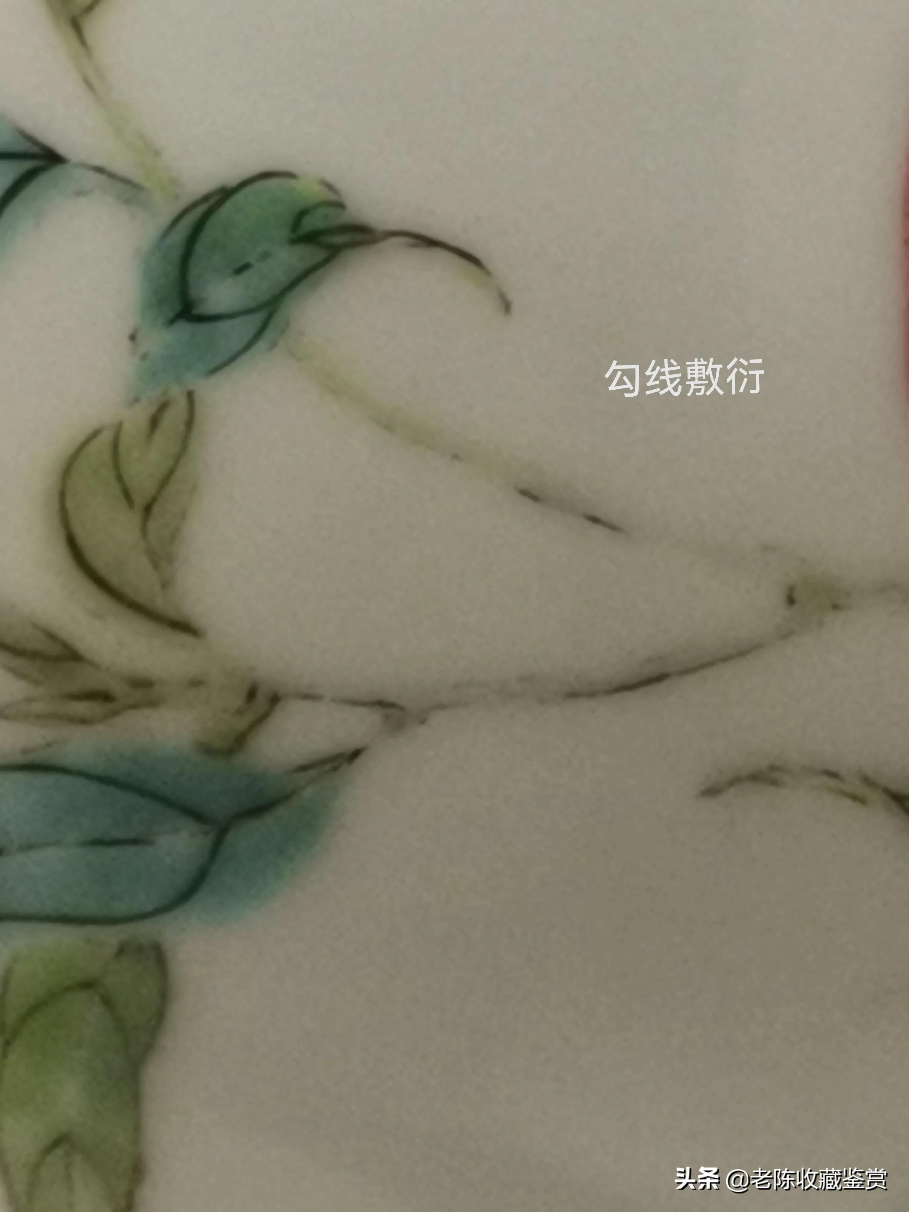 雍正粉彩花卉纹盘图解大全,故宫雍正粉彩蟠桃天球瓶