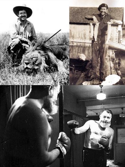 海明威硬汉式人物,海明威硬汉风