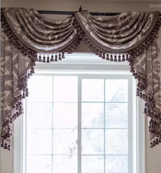 窗帘水波幔头有几种,水波窗帘头为什么不流行