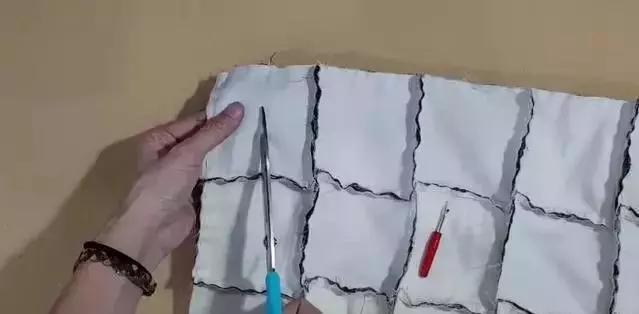 泡芙花坐垫编织初学者,布艺泡芙坐垫制作教程