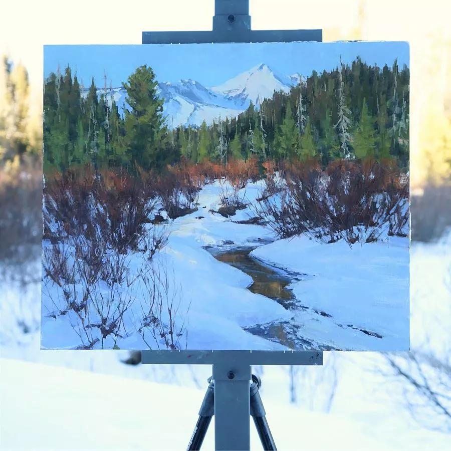 简单又好画的风景写生,最真实的写生画