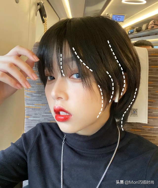 脸大脸圆适合剪短发吗,脸大头发细软还少的适合剪短发吗