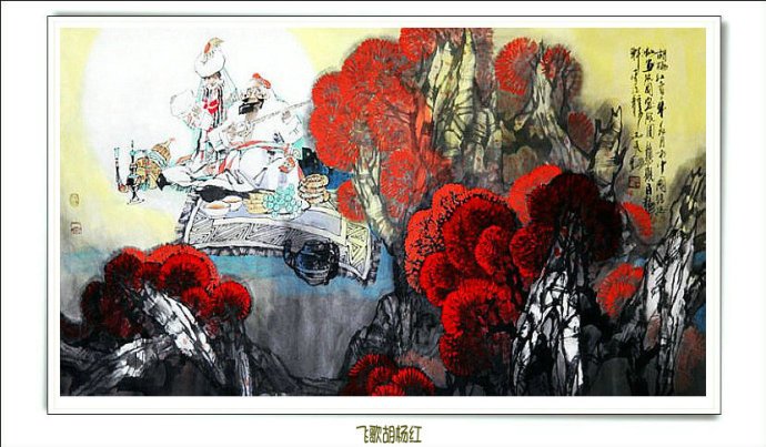 李志远三十张绝美人物画,李智远古风人物画