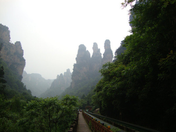 张家界天门山大自然鬼斧神工,到张家界天门山自由行攻略图片