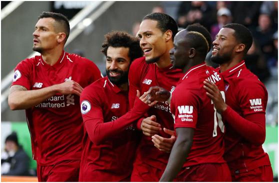 利物浦4-2纽卡萨拉赫点球罚丢,利物浦萨拉赫绝杀视频