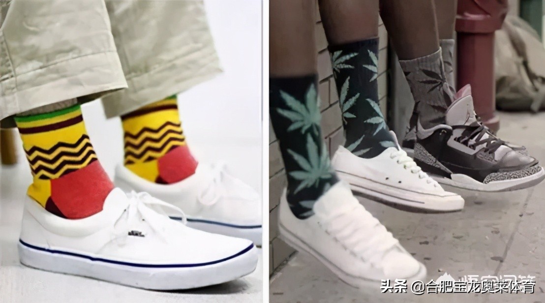 耐克鞋搭配阿迪达斯的袜子,阿迪达斯和耐克鞋子搭配