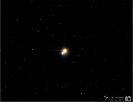 夜空中最美丽的双星,不是双星,是视双星