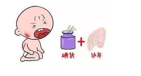 新生儿肚脐眼出血如何消毒,新生儿肚脐眼碘伏消毒出血了
